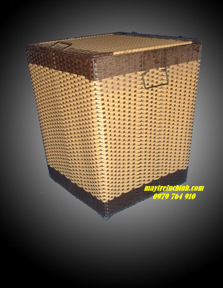 Wicker laundry basket KV88